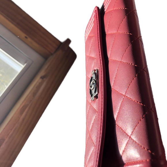 Authentic Chanel Boy long wallet / WOC - Picture 15 of 15